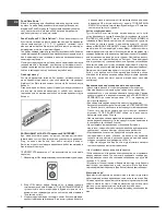 Предварительный просмотр 54 страницы Hotpoint Ariston ENBLH 19xxx F Operating Instructions Manual