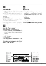 Предварительный просмотр 5 страницы Hotpoint Ariston ENTM 18 F Series Operating Instructions Manual