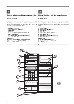 Предварительный просмотр 6 страницы Hotpoint Ariston ENTM 18 F Series Operating Instructions Manual