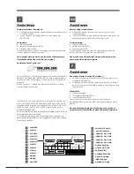 Предварительный просмотр 4 страницы Hotpoint Ariston ENTM 18xxx VW Operating Instructions Manual