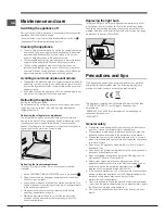 Предварительный просмотр 22 страницы Hotpoint Ariston ENTM 18xxx VW Operating Instructions Manual