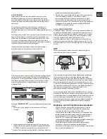 Предварительный просмотр 37 страницы Hotpoint Ariston ENTM 18xxx VW Operating Instructions Manual