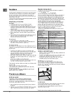 Предварительный просмотр 40 страницы Hotpoint Ariston ENTM 18xxx VW Operating Instructions Manual