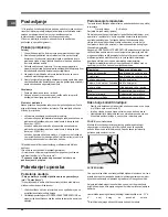 Предварительный просмотр 44 страницы Hotpoint Ariston ENTM 18xxx VW Operating Instructions Manual