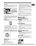 Предварительный просмотр 9 страницы Hotpoint Ariston ENTM xxxxx F Operating Instructions Manual