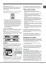 Предварительный просмотр 53 страницы Hotpoint Ariston ENTYH 19 Series Operating Instructions Manual