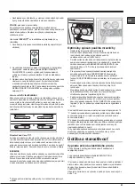 Предварительный просмотр 61 страницы Hotpoint Ariston ENTYH 19 Series Operating Instructions Manual