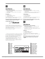 Предварительный просмотр 4 страницы Hotpoint Ariston ETM 17xxx V O3 Operating Instructions Manual