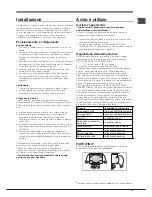 Предварительный просмотр 15 страницы Hotpoint Ariston ETM 17xxx V O3 Operating Instructions Manual