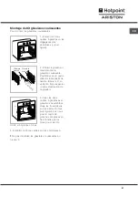 Предварительный просмотр 41 страницы Hotpoint Ariston F 1012.1 IX/HA Operating Instructions Manual