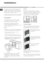 Предварительный просмотр 2 страницы Hotpoint Ariston F 52 C.2 IX/HA Operating Instructions Manual