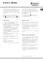 Предварительный просмотр 5 страницы Hotpoint Ariston F 52 C.2 IX/HA Operating Instructions Manual