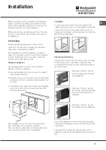 Предварительный просмотр 13 страницы Hotpoint Ariston F 52 C.2 IX/HA Operating Instructions Manual