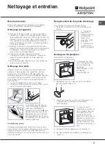 Предварительный просмотр 31 страницы Hotpoint Ariston F 52 C.2 IX/HA Operating Instructions Manual