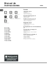 Предварительный просмотр 32 страницы Hotpoint Ariston F 52 C.2 IX/HA Operating Instructions Manual