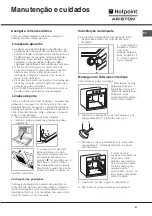 Предварительный просмотр 51 страницы Hotpoint Ariston F 52 C.2 IX/HA Operating Instructions Manual