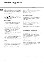 Предварительный просмотр 56 страницы Hotpoint Ariston F 52 C.2 IX/HA Operating Instructions Manual