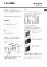 Предварительный просмотр 63 страницы Hotpoint Ariston F 52 C.2 IX/HA Operating Instructions Manual