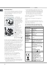 Предварительный просмотр 64 страницы Hotpoint Ariston F 52 C.2 IX/HA Operating Instructions Manual