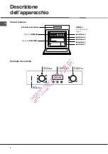 Предварительный просмотр 4 страницы Hotpoint Ariston F 53 C.1 IX/HA Operating Instructions Manual