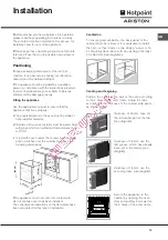 Предварительный просмотр 13 страницы Hotpoint Ariston F 53 C.1 IX/HA Operating Instructions Manual