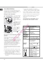 Предварительный просмотр 24 страницы Hotpoint Ariston F 53 C.1 IX/HA Operating Instructions Manual