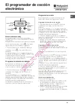 Предварительный просмотр 39 страницы Hotpoint Ariston F 53 C.1 IX/HA Operating Instructions Manual