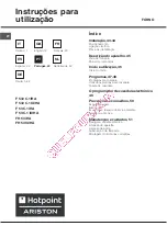 Предварительный просмотр 42 страницы Hotpoint Ariston F 53 C.1 IX/HA Operating Instructions Manual