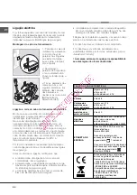 Предварительный просмотр 44 страницы Hotpoint Ariston F 53 C.1 IX/HA Operating Instructions Manual