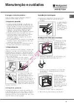 Предварительный просмотр 51 страницы Hotpoint Ariston F 53 C.1 IX/HA Operating Instructions Manual