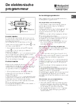 Предварительный просмотр 59 страницы Hotpoint Ariston F 53 C.1 IX/HA Operating Instructions Manual