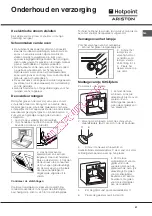 Предварительный просмотр 61 страницы Hotpoint Ariston F 53 C.1 IX/HA Operating Instructions Manual