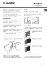 Предварительный просмотр 23 страницы Hotpoint Ariston F 60.1 IX/XA Operating Instructions Manual