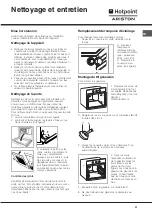 Предварительный просмотр 31 страницы Hotpoint Ariston F 60.1 IX/XA Operating Instructions Manual