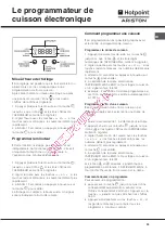 Предварительный просмотр 33 страницы Hotpoint Ariston f 63 C.1 IX/HA Operation Instruction Manual