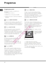 Предварительный просмотр 42 страницы Hotpoint Ariston f 63 C.1 IX/HA Operation Instruction Manual