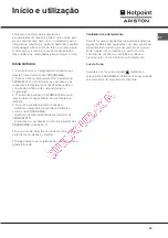 Предварительный просмотр 53 страницы Hotpoint Ariston f 63 C.1 IX/HA Operation Instruction Manual