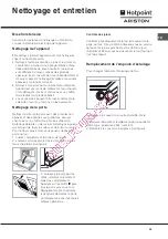 Предварительный просмотр 35 страницы Hotpoint Ariston F 76 C.2 IX/HA Operating Instructions Manual