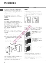 Предварительный просмотр 38 страницы Hotpoint Ariston F 76 C.2 IX/HA Operating Instructions Manual