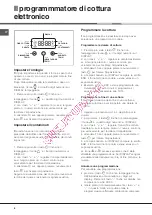 Предварительный просмотр 6 страницы Hotpoint Ariston F 83.1 /HA Operating Instructions Manual