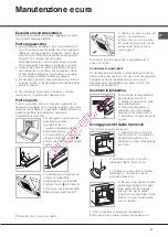 Предварительный просмотр 11 страницы Hotpoint Ariston F 83.1 /HA Operating Instructions Manual