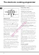 Предварительный просмотр 18 страницы Hotpoint Ariston F 83.1 /HA Operating Instructions Manual