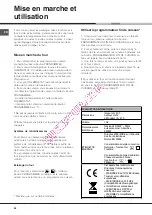 Предварительный просмотр 28 страницы Hotpoint Ariston F 83.1 /HA Operating Instructions Manual