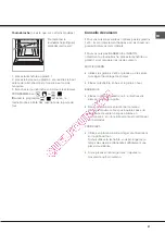 Предварительный просмотр 31 страницы Hotpoint Ariston F 83.1 /HA Operating Instructions Manual