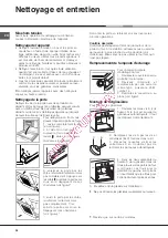 Предварительный просмотр 34 страницы Hotpoint Ariston F 83.1 /HA Operating Instructions Manual