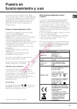 Предварительный просмотр 39 страницы Hotpoint Ariston F 83.1 /HA Operating Instructions Manual