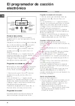 Предварительный просмотр 40 страницы Hotpoint Ariston F 83.1 /HA Operating Instructions Manual