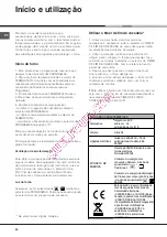 Предварительный просмотр 50 страницы Hotpoint Ariston F 83.1 /HA Operating Instructions Manual