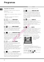 Предварительный просмотр 52 страницы Hotpoint Ariston F 83.1 /HA Operating Instructions Manual