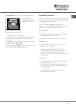 Предварительный просмотр 31 страницы Hotpoint Ariston F 86.1 IX/HA Operating Instructions Manual